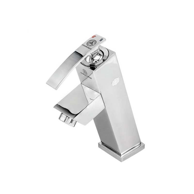 شیر روشویی قهرمان مدل فلت صدف